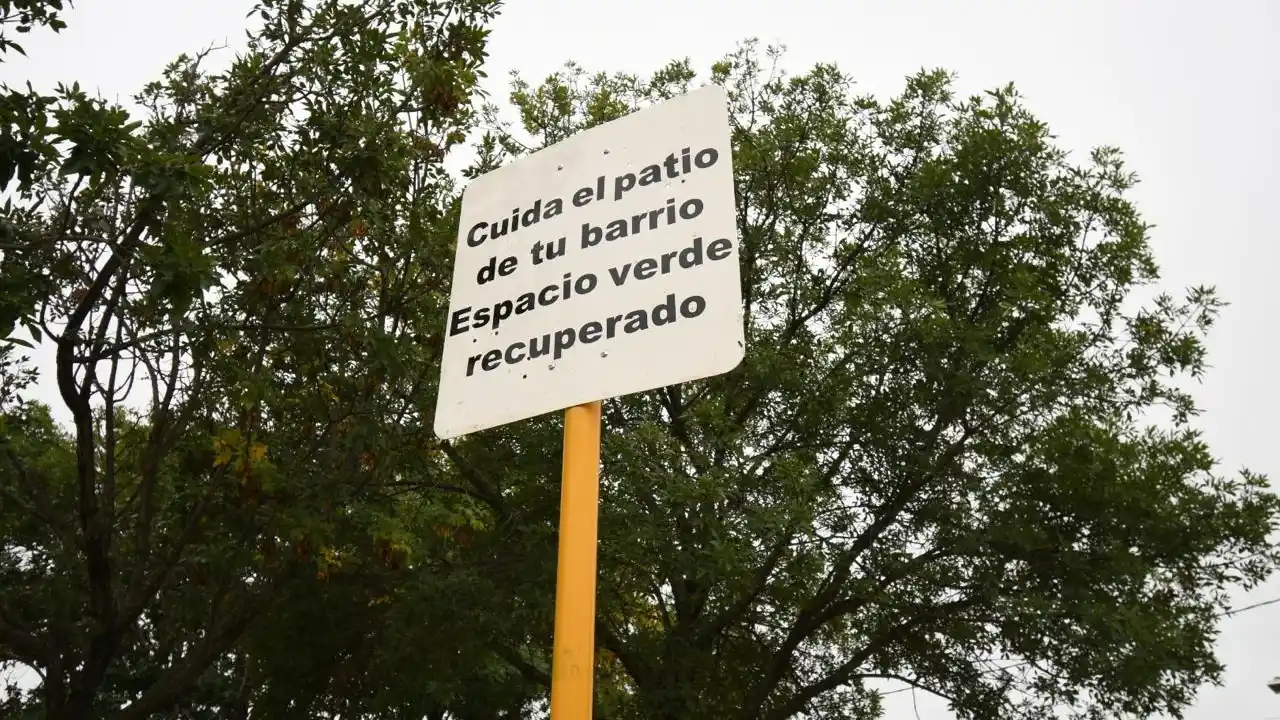 De minibasural a espacio verde recuperado: barrio parque