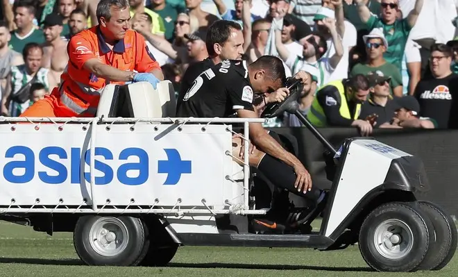 Se lesionó Mercado