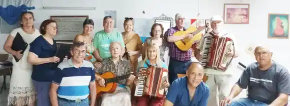 2º Encuentro Provincial Chamarritero de la Asociación Aguaribay en Concordia