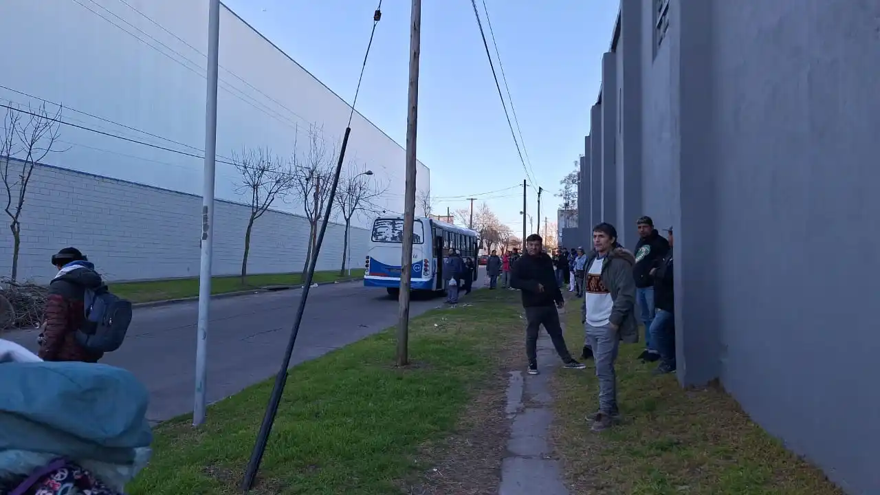 Fue asistido por una ambulancia del SAME.