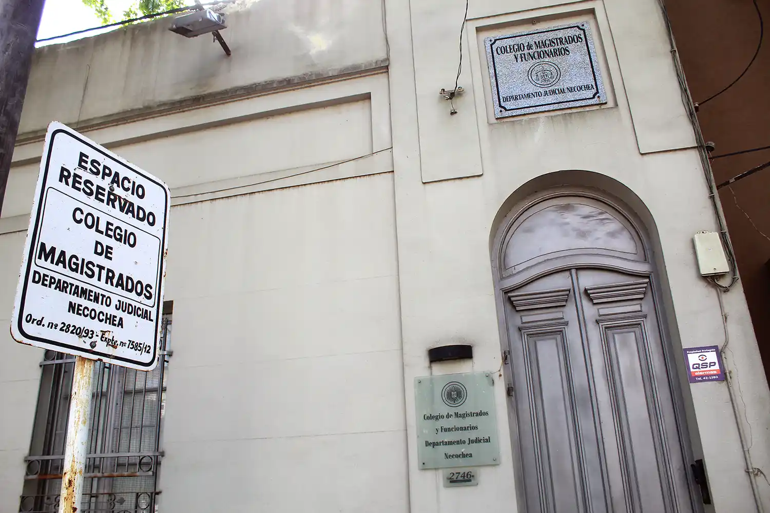 Sede. Del Colegio de Magistrados, en calle 60