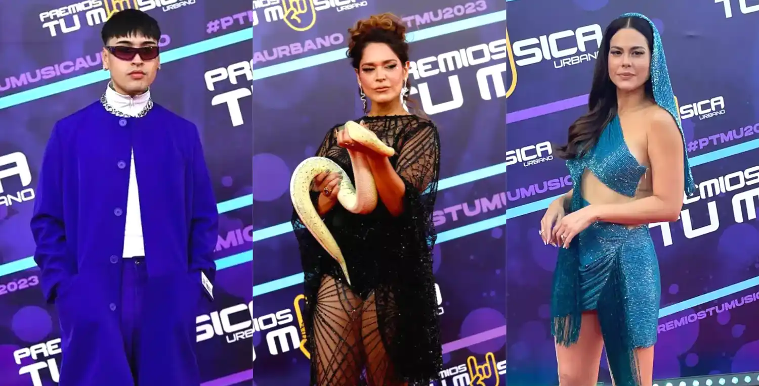 Premios Tu Música Urbano 2023: los mejores looks de la alfombra roja
