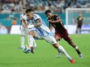 Sin Messi, la selección logró un discreto triunfo ante Venezuela