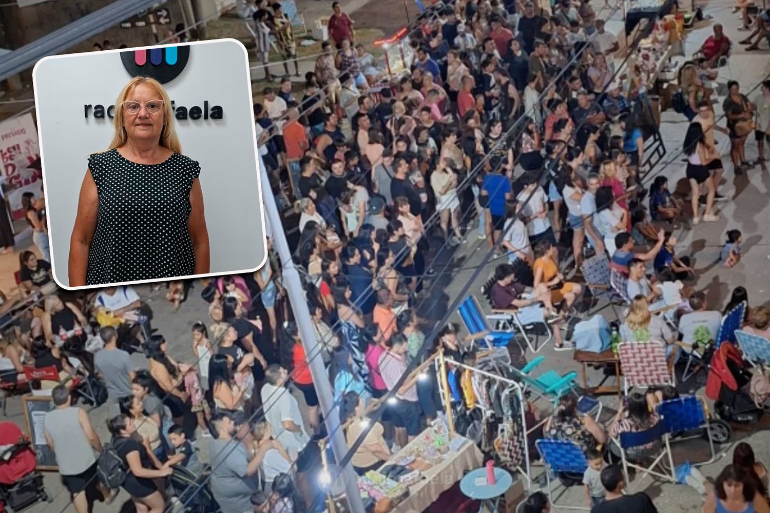 Miriam Galaverna - presidenta vecinal  | Imperdible edición del Paseo Italia Norte: gastronomía, artesanos, food trucks, sorteos y música en vivo