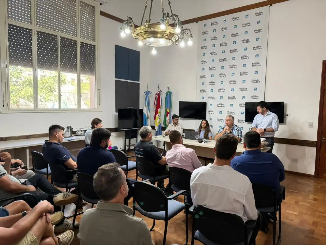 El acto se desarrolló en la sala Intendente Garnier. Foto: Gentileza
