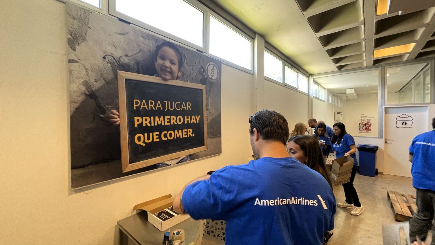 American Airlines Joins Banco de Alimentos to Fight Food Insecurity in Argentina