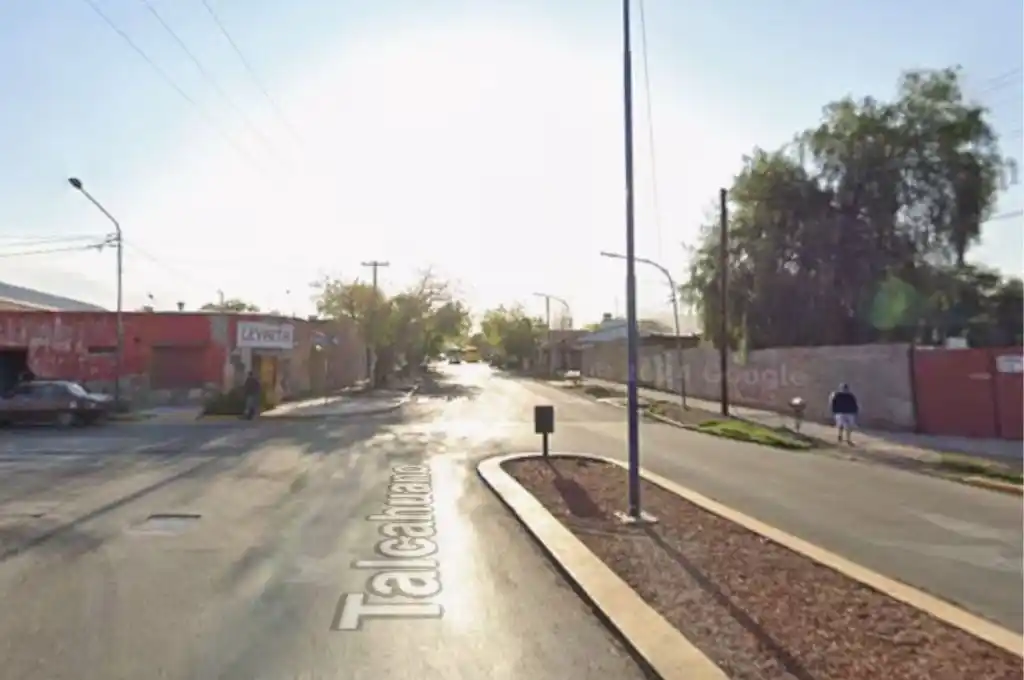 La zona donde ocurrió el violento hecho