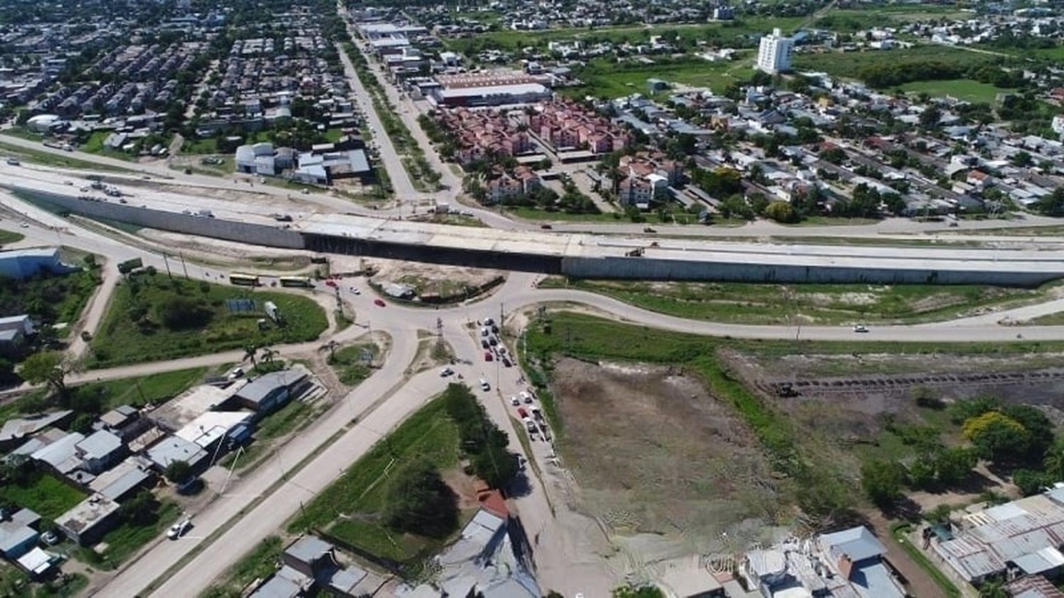 El viaducto sobre-elevado entró en las tareas finales para su inauguración