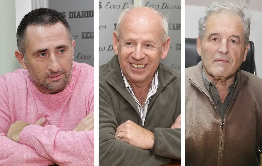 Pablo Iglesias - Patricio Bosch - José Luis Arrate