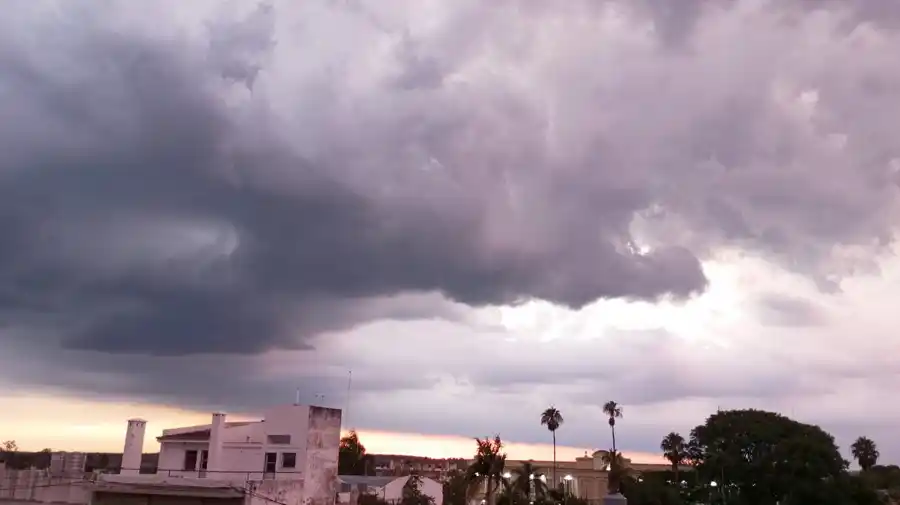 Tiempo en Entre Ríos: rige un alerta amarillo por tormentas para toda la provincia