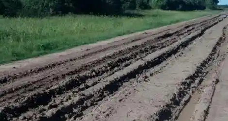 A 15 días de la cosecha los caminos están intransitables