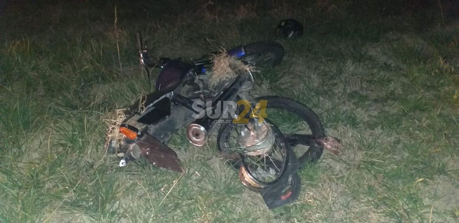 Accidente en ruta 14 con un motociclista fallecido y un médico venadense herido