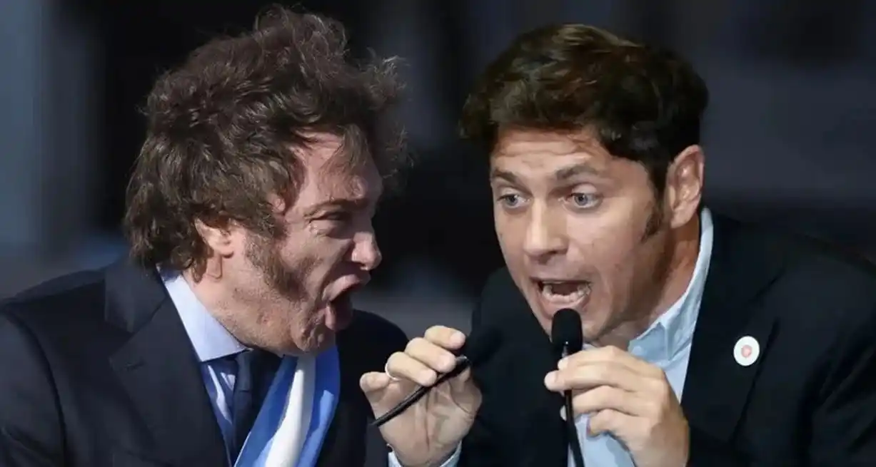 Delicadezas. Javier Milei trató de "enano soviético" a Axel Kicillof.