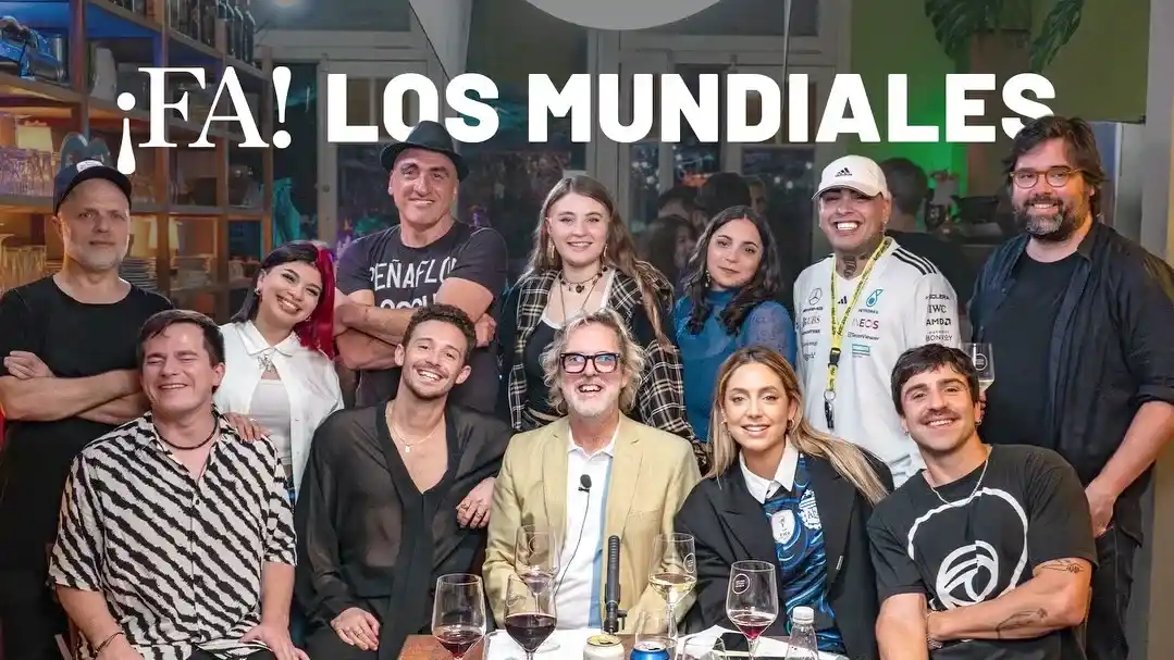 Un necochense presenció el primer ¡FA! del año junto a reconocidas figuras