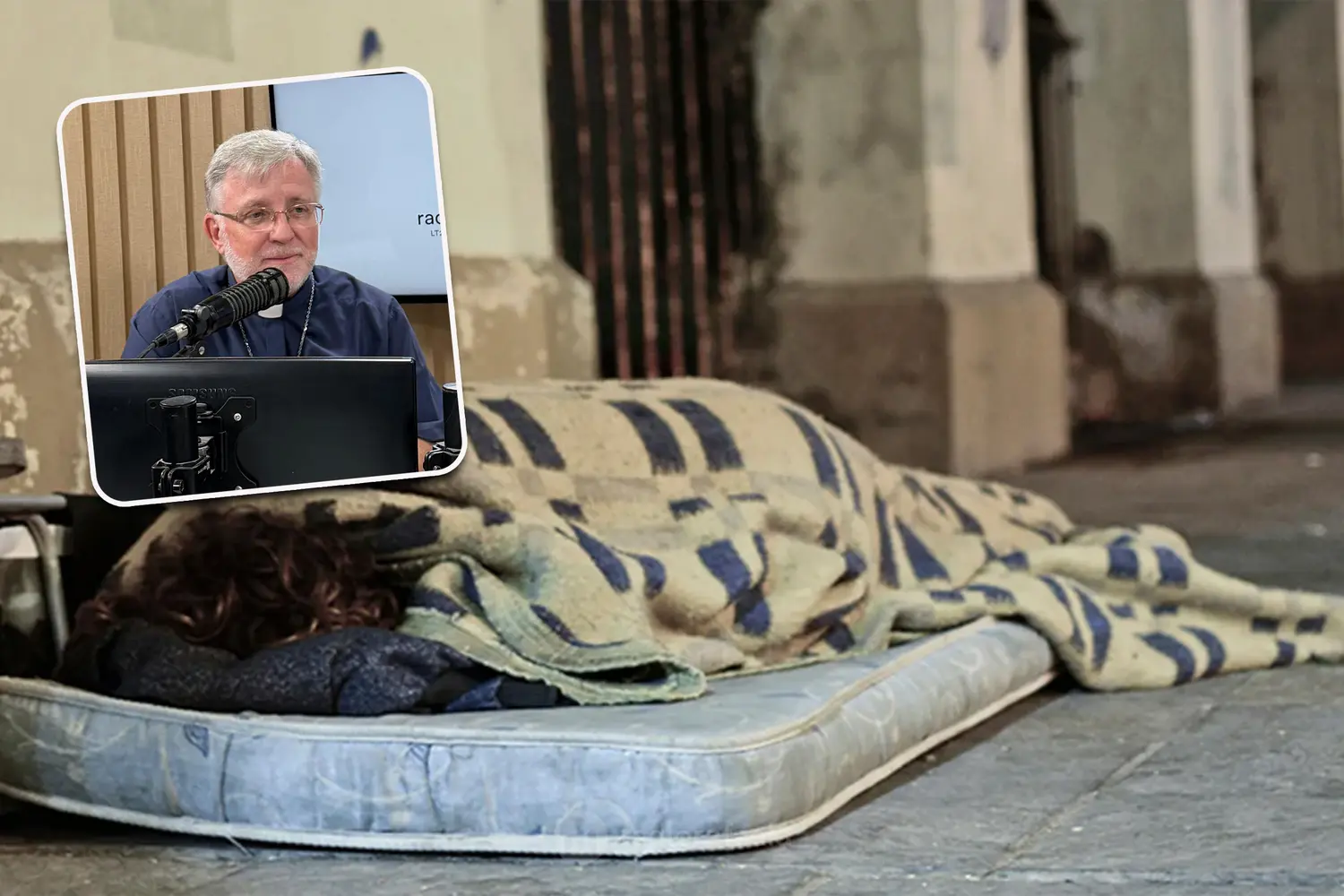 Monseñor Pedro Torres: "detrás de cada situación de calle, hay historias con dolores muy grandes"