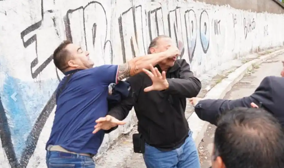 Agredieron al Ministro Sergio Berni