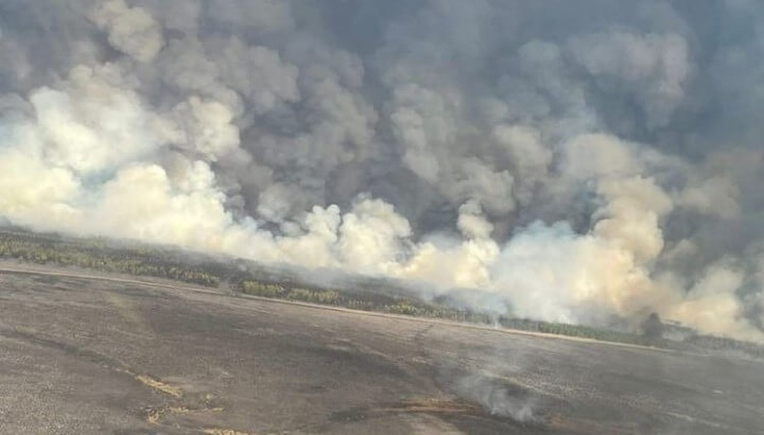 Incendios: se combaten focos activos en Corrientes, Río Negro y Misiones