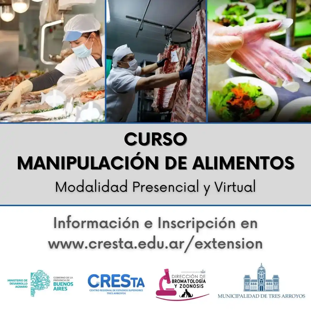 Inscripción abierta para el curso de manipulación de alimentos