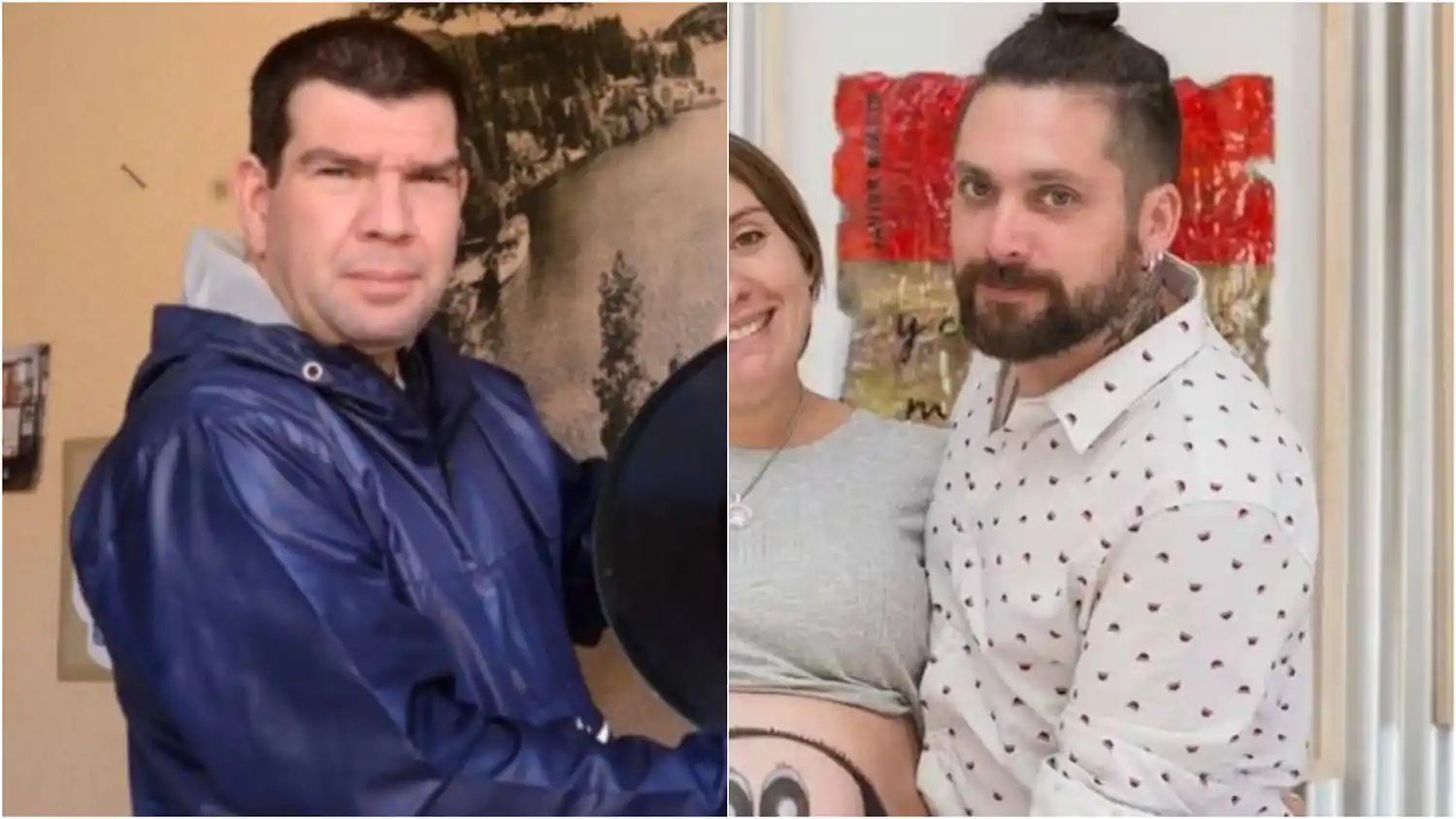  Nelson Javier Zinni y Rubén Omar Zalazar, dos de las víctimas más jóvenes de la catástrofe en Bahía Blanca.