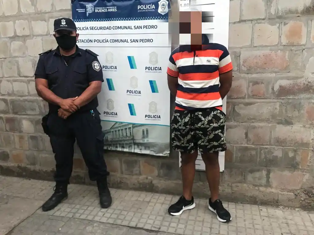 Violencia de género: detuvieron a un joven de 22 años tras romper la perimetral y golpear a su expareja