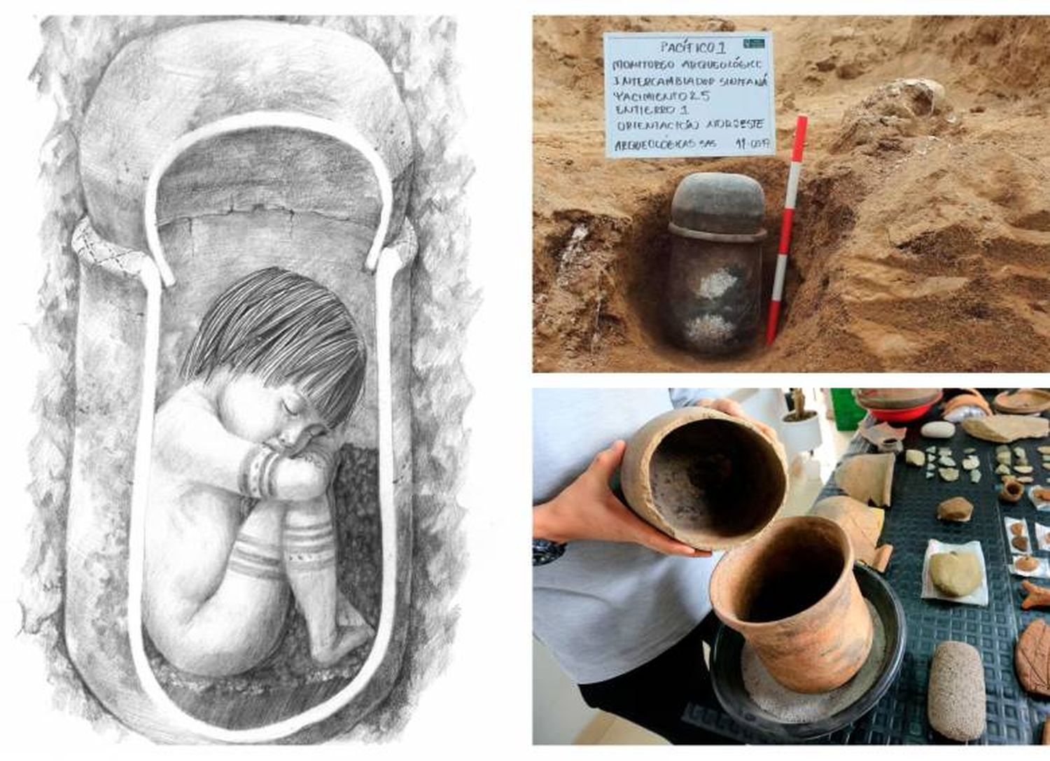 ¡IMPRESIONANTE HALLAZGO! Bebé con más de mil años de antigüedad