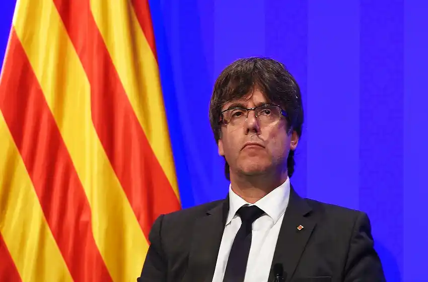 Puigdemont, en libertad: “Es una vergüenza para Europa tener presos políticos”
