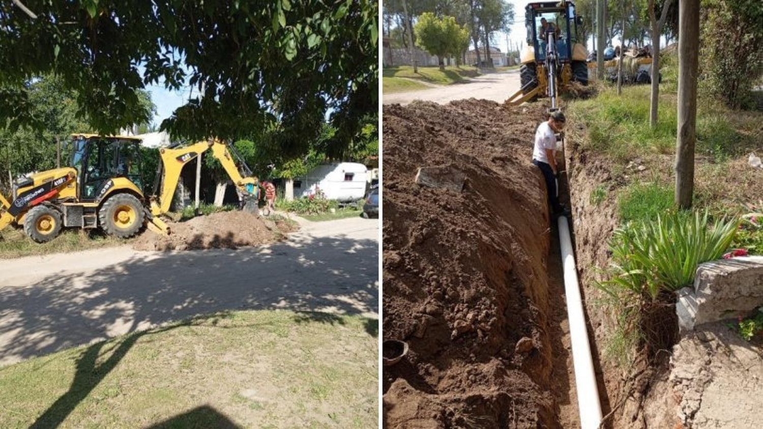 En distintos barrios. Se llevan a cabo mejoras.