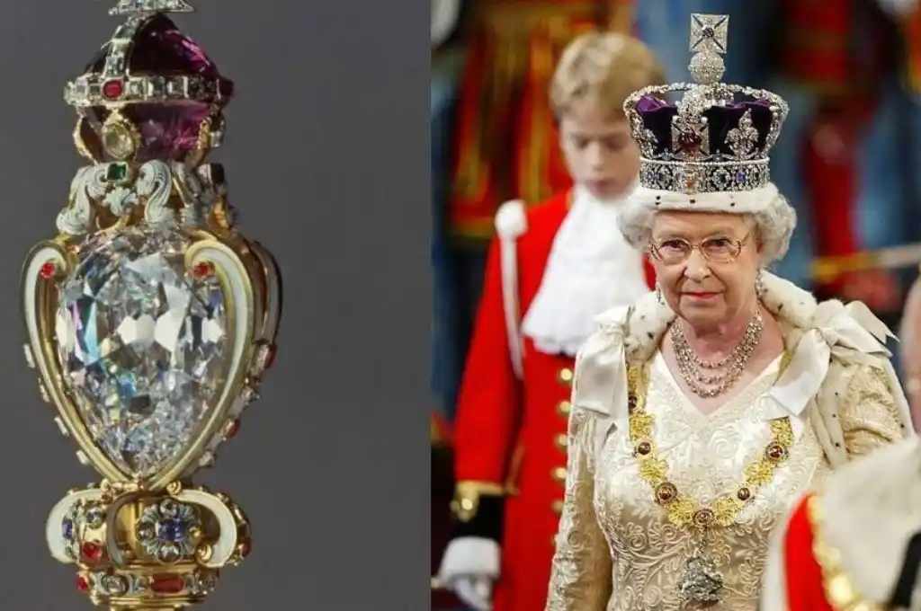 Sudafricanos reclaman el diamante de 500 quilates incrustado en el cetro de la reina Isabel II