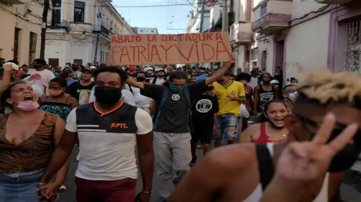 “Quieren provocar un estallido social”: Díaz-Canel acusa a EE.UU. de estar detrás de las protestas en Cuba