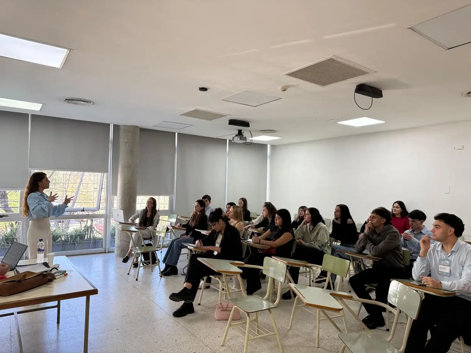 Galnares contó a los presentes sobre todo el trabajo desarrollado.