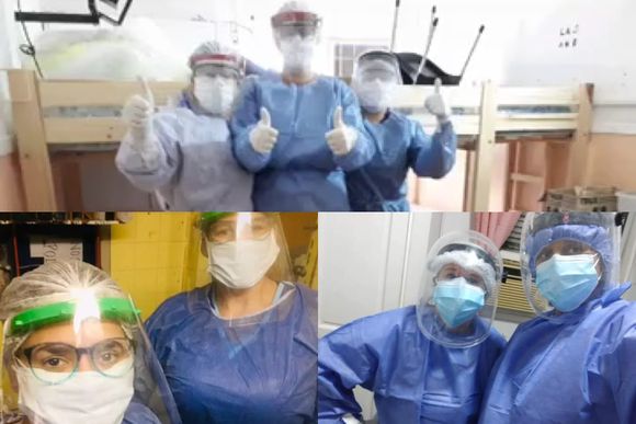 Soldados de la pandemia: la experiencia de las enfermeras del Hospital