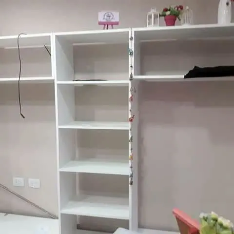 Forzaron dos puertas y vaciaron un comercio de venta de ropa informal