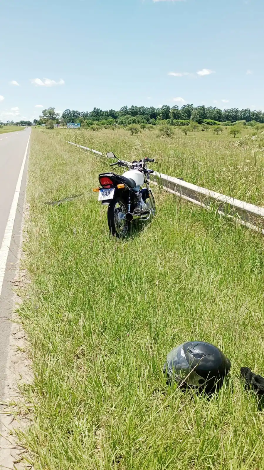 Accidente dejó dos motociclistas concordienses heridos