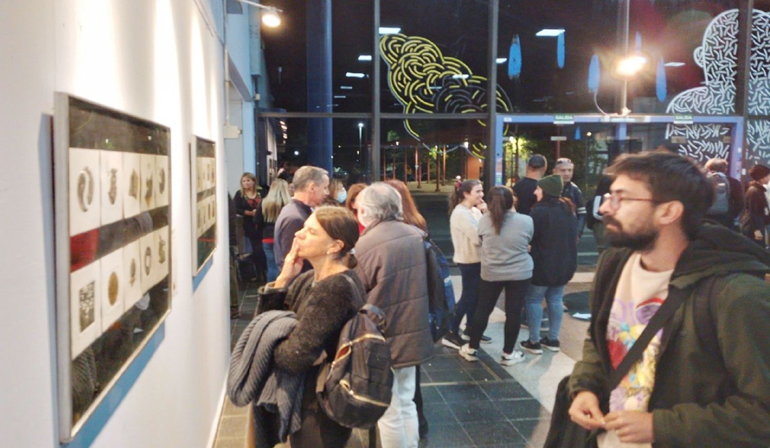 La muestra Miniprint Internacional en importante escuela de bellas artes de Córdoba