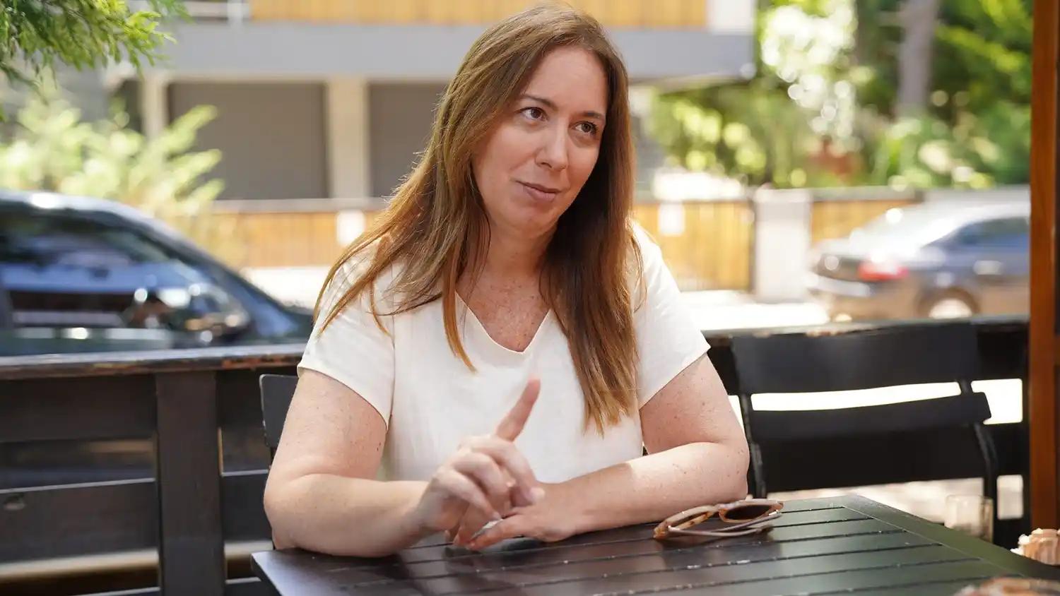 Maria Eugenia Vidal puso en duda su candidatura y criticó a Kicillof con una llamativa palabra