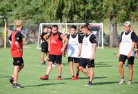  La concentración, en La Masía