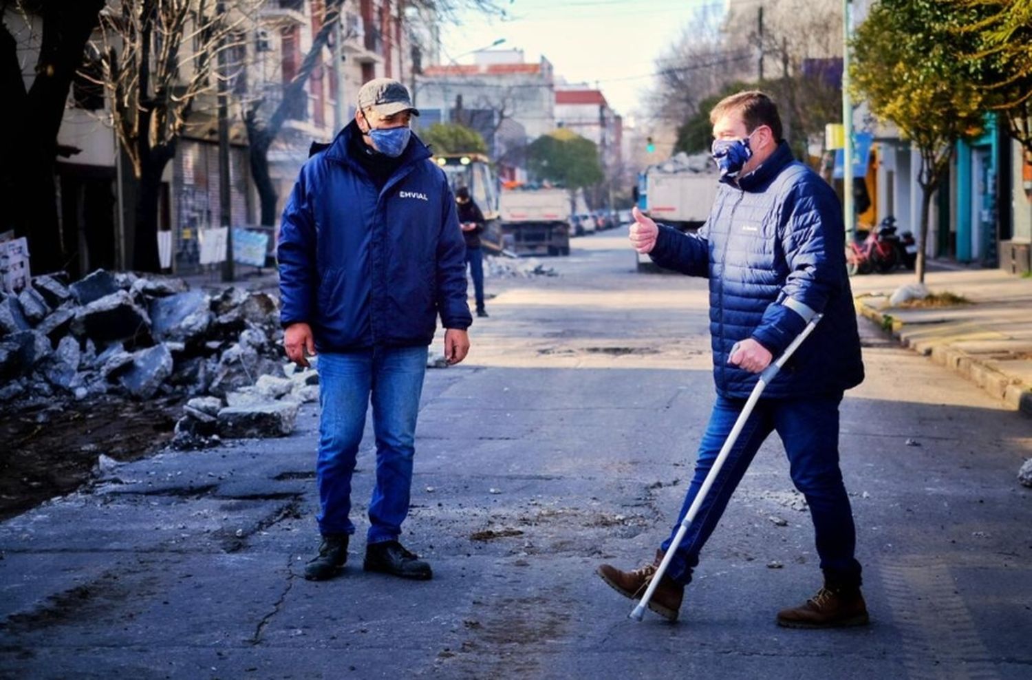 El Municipio trabaja en la recuperación de pavimentos y renovación de asfaltos