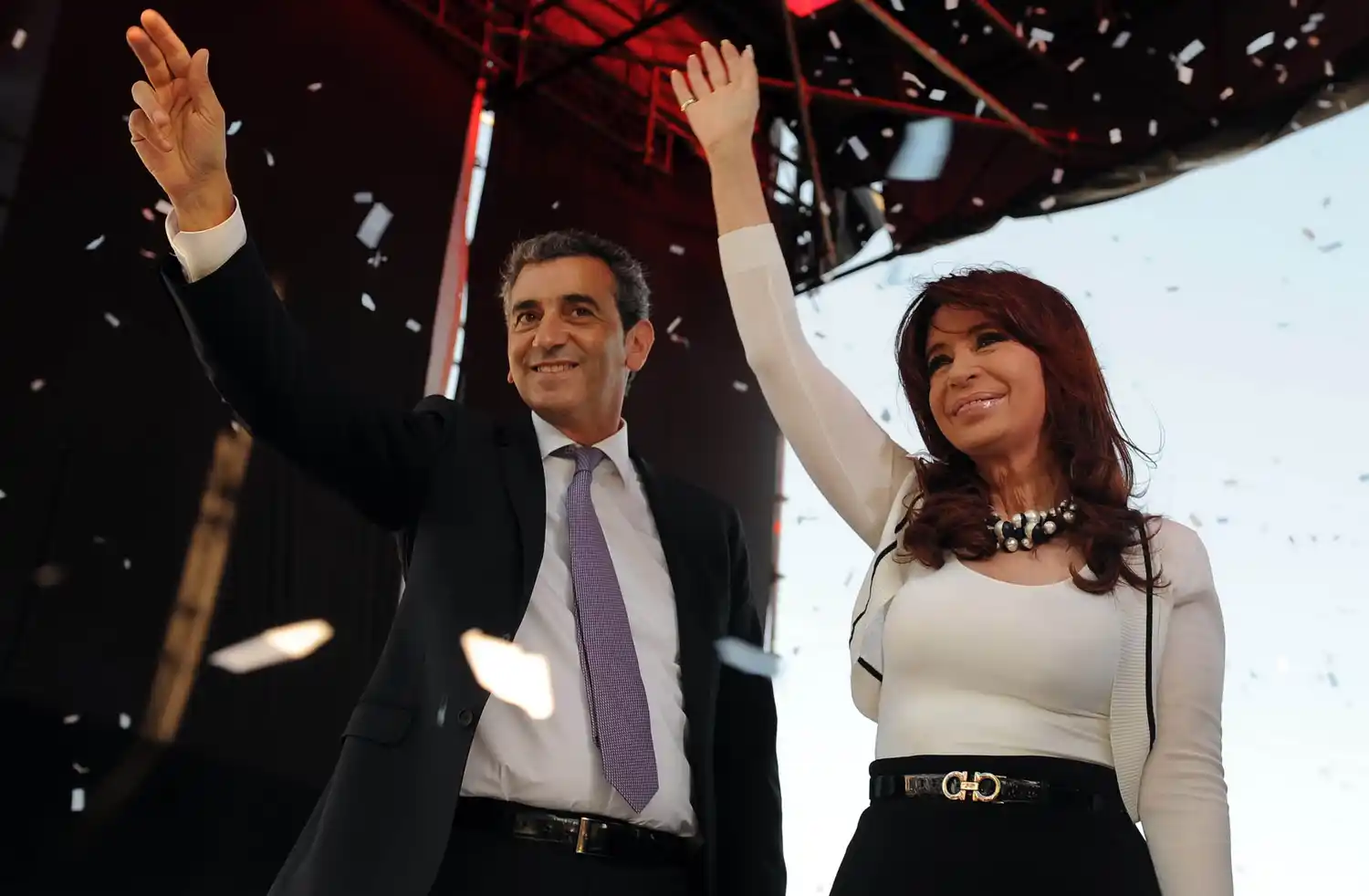 Cristina y Randazzo recibieron los trenes 0 km de la línea Roca