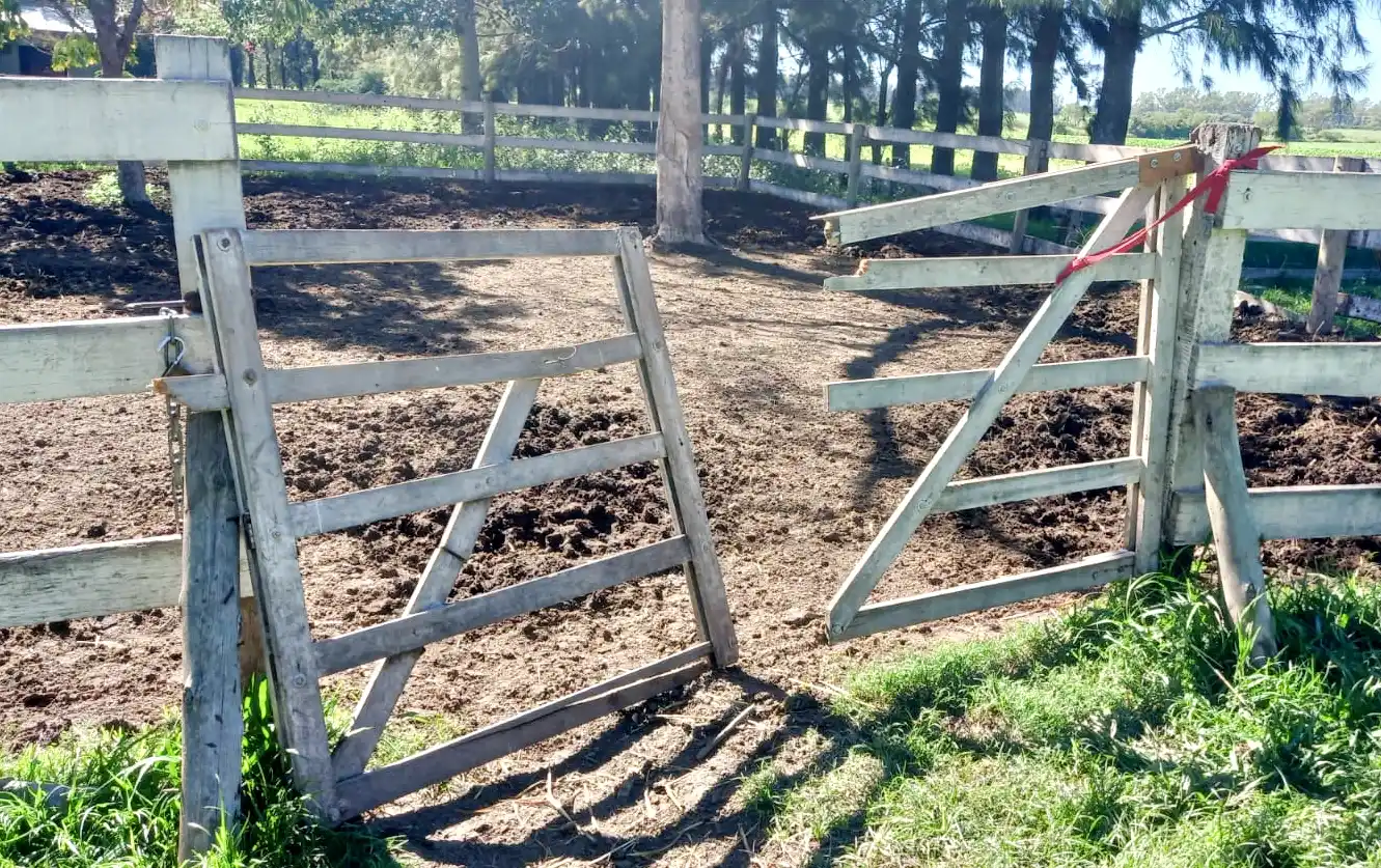 Inseguridad en el campo: les partieron la tranquera para robarles los animales