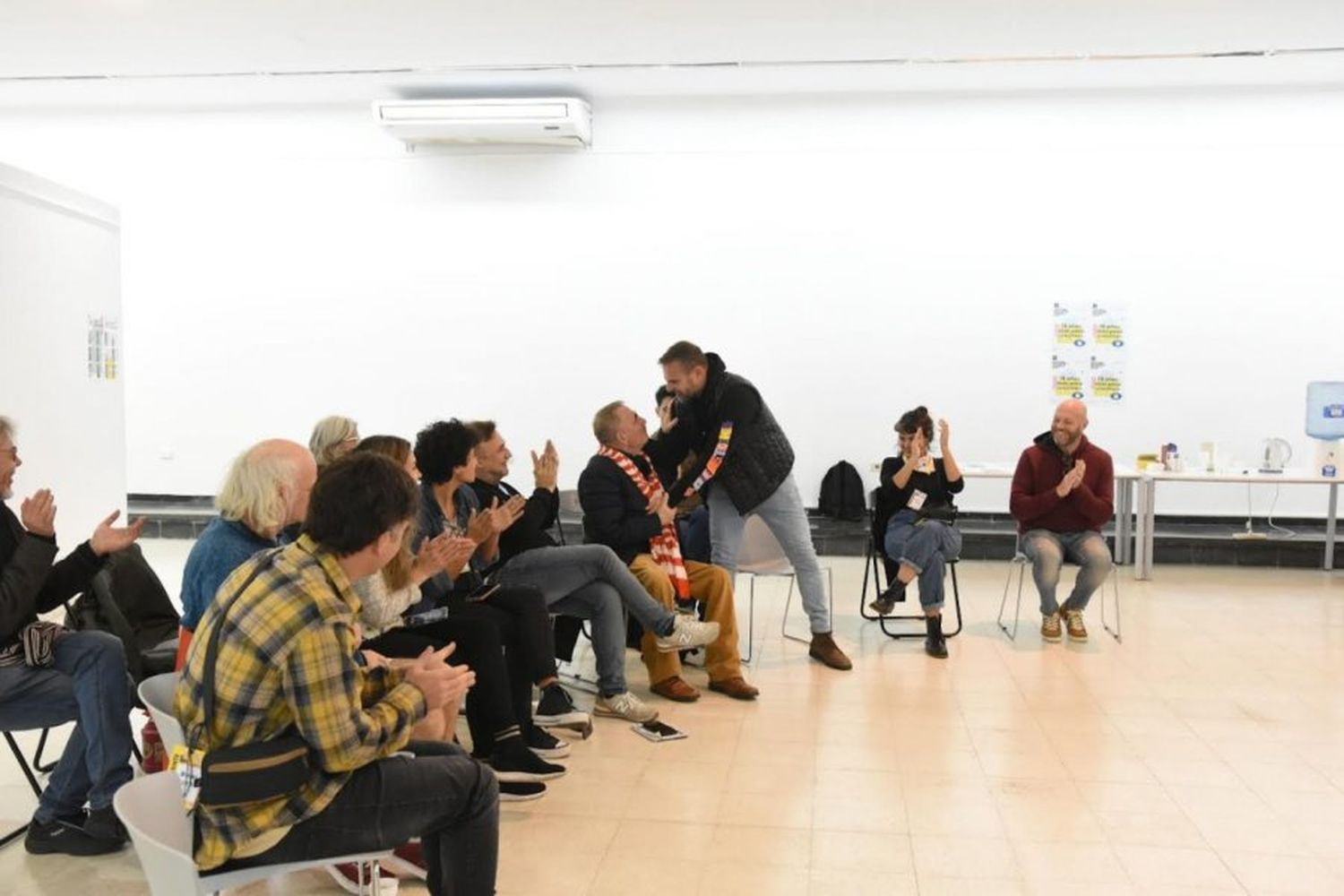Roberto fue uno de los impulsores de las mesas de devolución del FTR