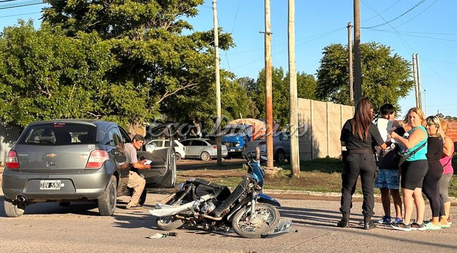 Choque con heridos en Quequén