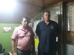 J Paredes y M. Dotto: "En Gualeguay no ha habido otro incendio de esa magnitud"