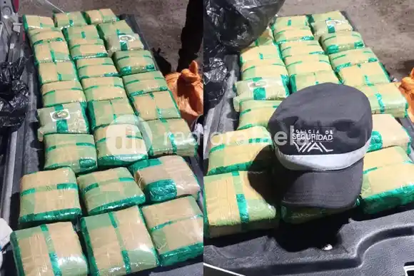 De Bolivia a Buenos Aires, por la Ruta 19, cargado con paquetes de hojas de coca: secuestraron 27 envoltorios