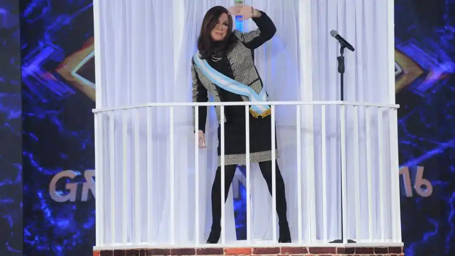 Desopilante: "Cristina" entró a "Gran Cuñado" y habló de José López