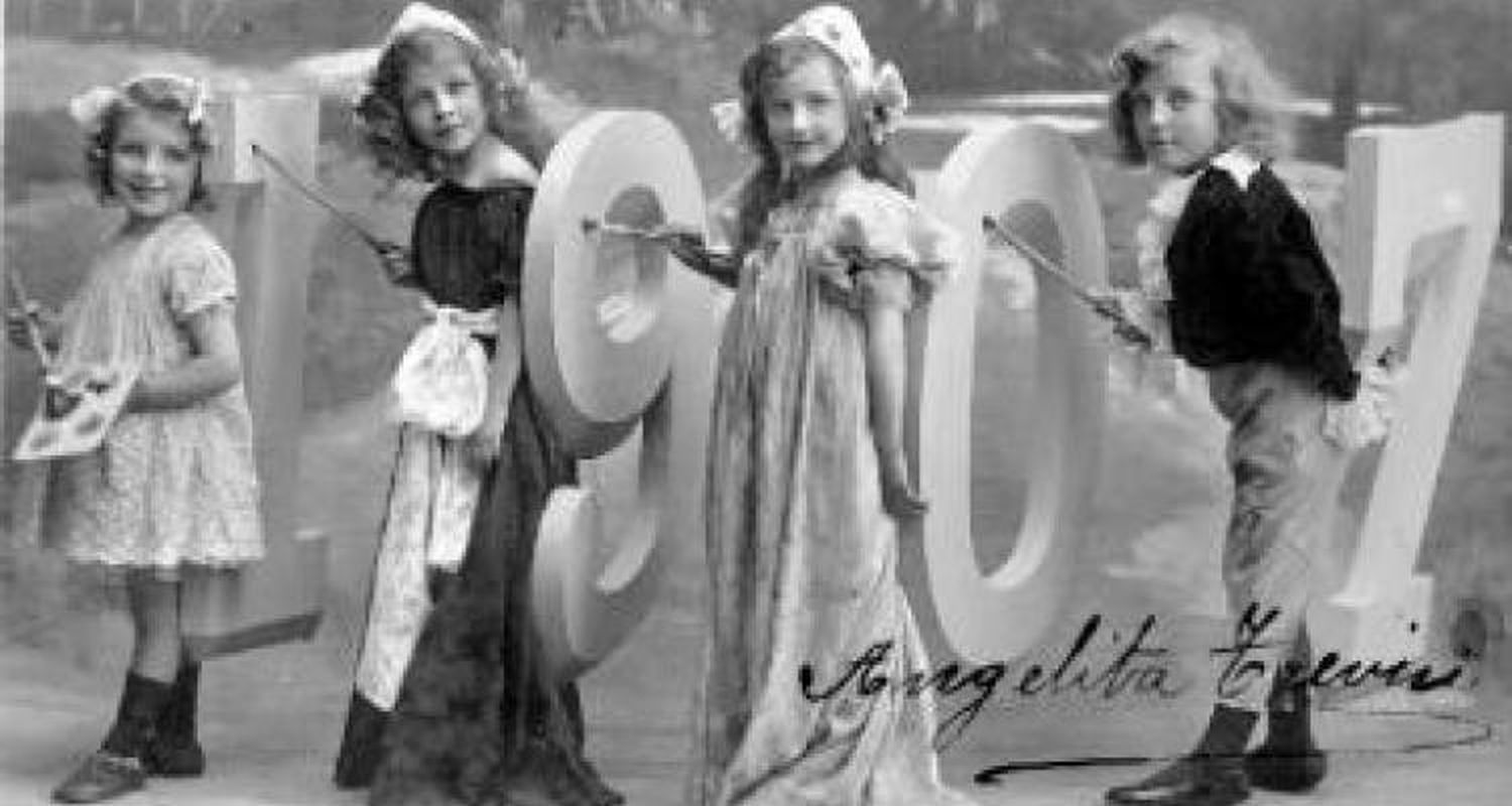 Una postal de 100 años