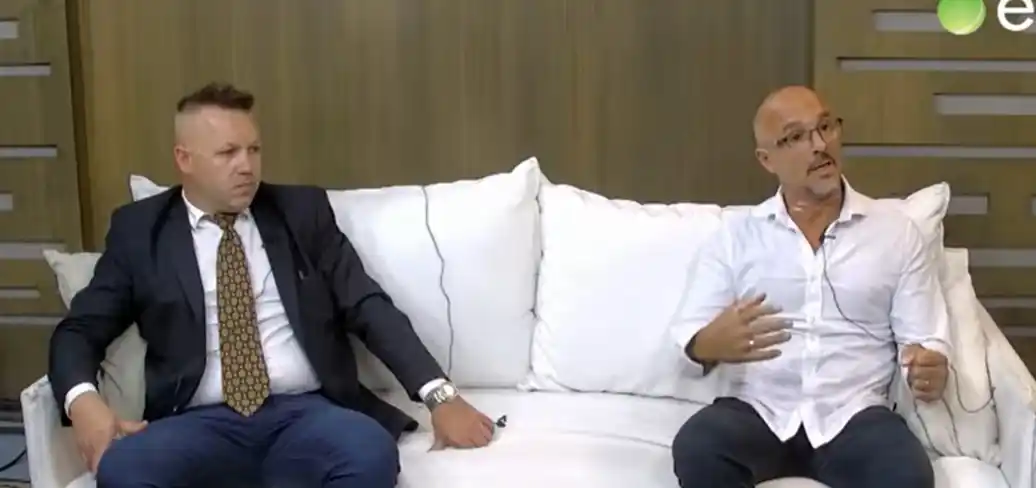 “Pensé que me estaba desangrando”, relató el motociclista que se topó con un cable a baja altura