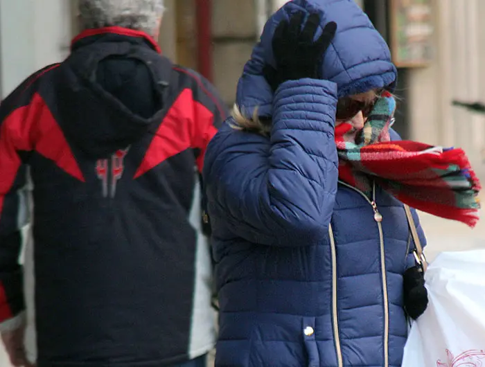 Se sienten los primeros fríos del invierno