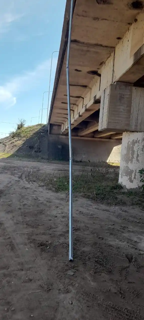 Dos detenidos por robo de cables en el Puente Pellegrini