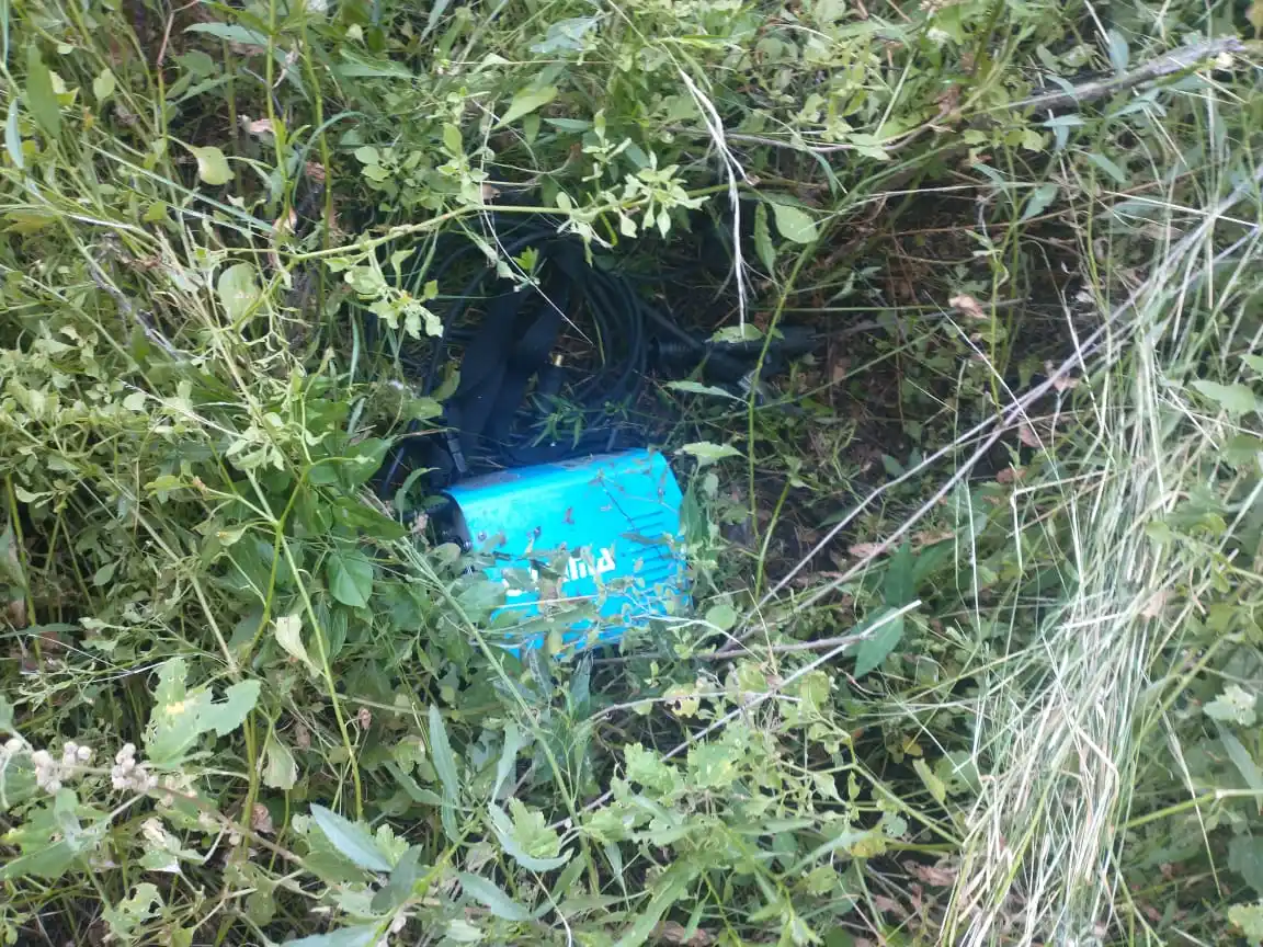 Los objetivos estaban escondidos entre los pastizales.