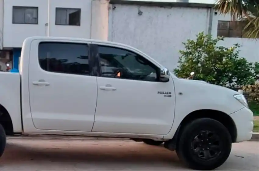 Lo atrapan con una Hilux que había sido robada en el 2019